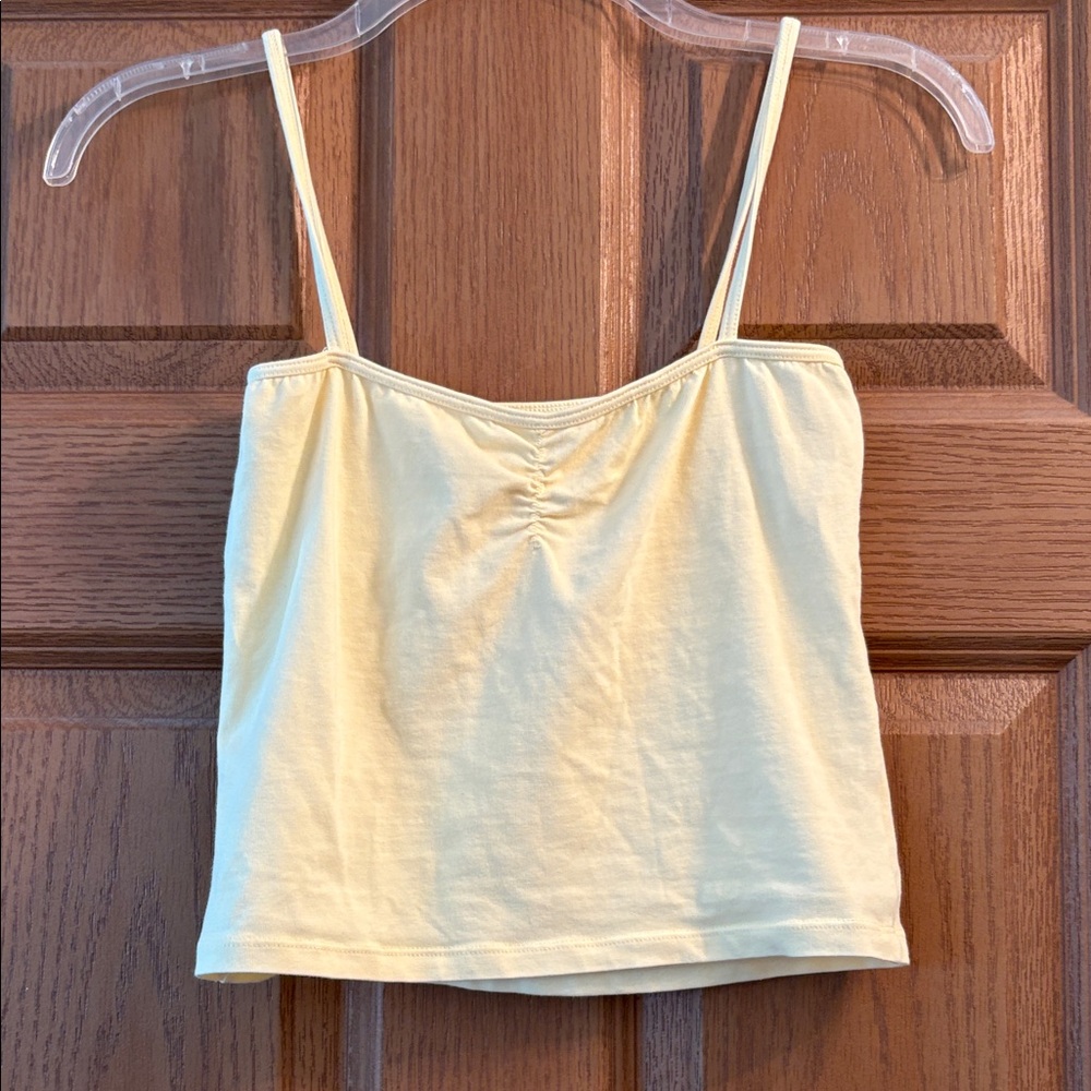 Brandy Melville Light Yellow Camisole